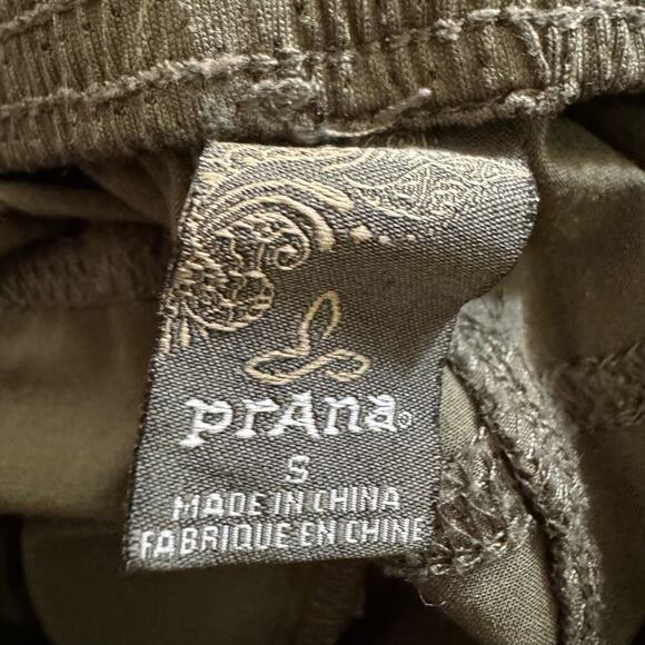 Prana Women’s Pull On Jogger Pockets Green Activewear Size Small - Picture 5 of 6